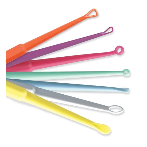 Hopkins Medical/Marketlab-7112 Safe Ear Curettes™, Variety Pack • 15 white and 10 each of all other colors, 75/pk