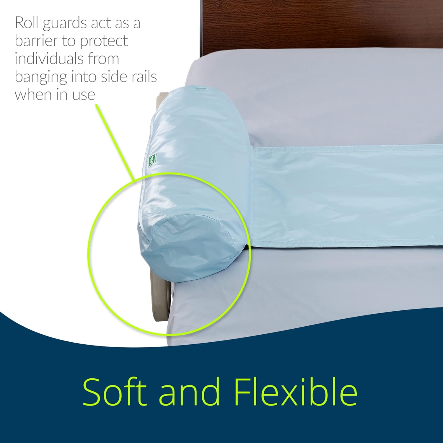 Posey/TIDI Products-5700SC Roll Guard, Vinyl Cover, 25in.L x 43in.W (Continental US + HI Only) , each