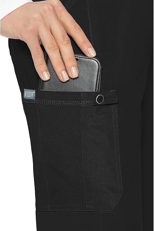 Med Couture Touch Women's Jersey Waist Yoga Pant - Petite