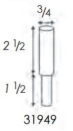 Therafin-31949-Joystick Post Extension