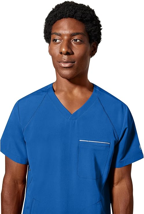 360 by Healing Hands Men's Steven V-Neck Scrub Top