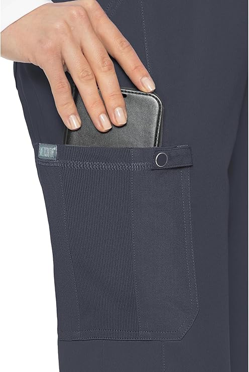 Med Couture Touch Women's Jersey Waist Yoga Pant - Petite