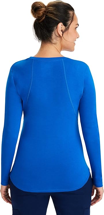 Purple Label by Healing Hands Women's Mackenzie Solid Underscrub Tee