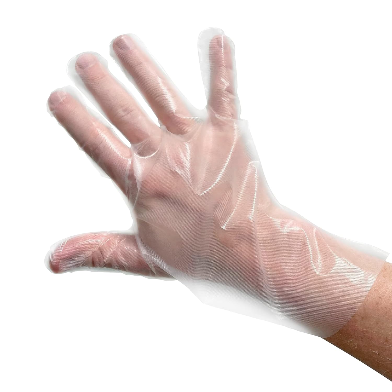 TIDI Products, Glove Clear Poly, 1000 per Case