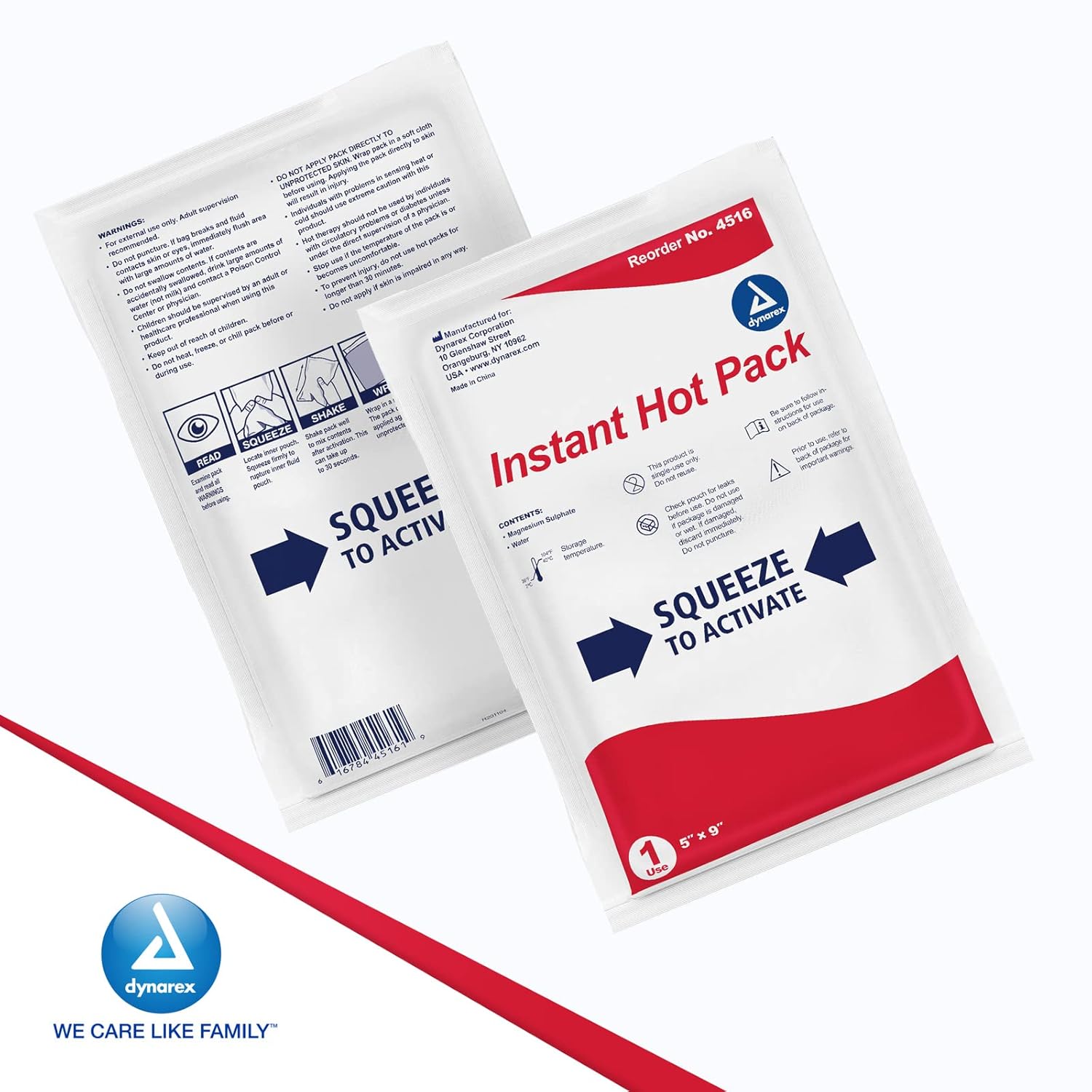 Dynarex-4516 Instant Hot Pack (24/cs)