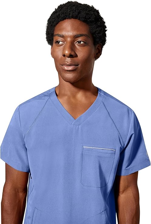 360 by Healing Hands Men's Steven V-Neck Scrub Top