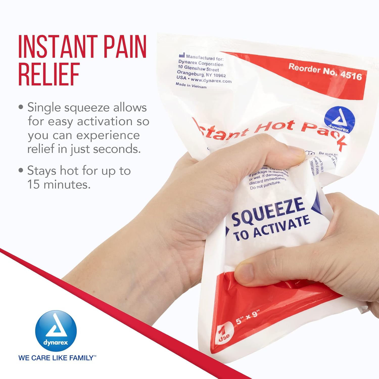 Dynarex-4516 Instant Hot Pack (24/cs)