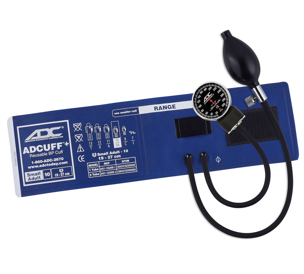 ADC Diagnostix 720 Pocket Aneroid Sphygmomanometer-Small Adult