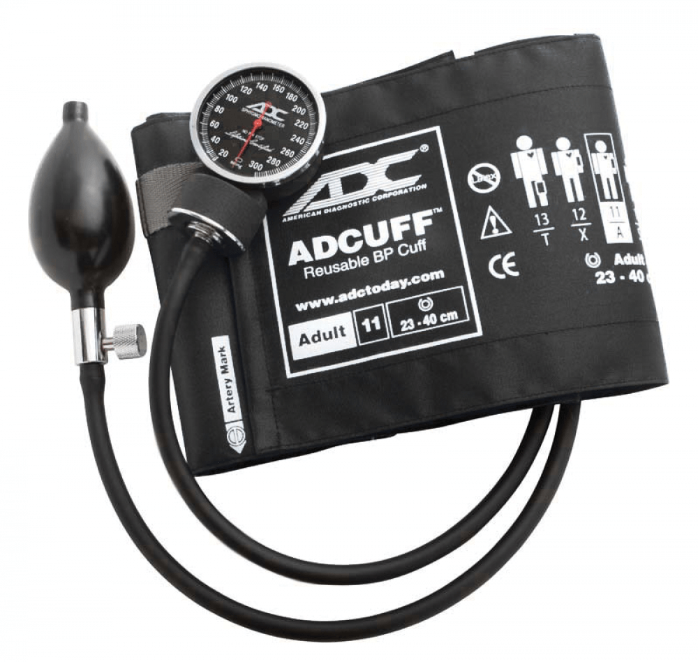 ADC Diagnostix 720 Pocket Aneroid Sphygmomanometer-Adult