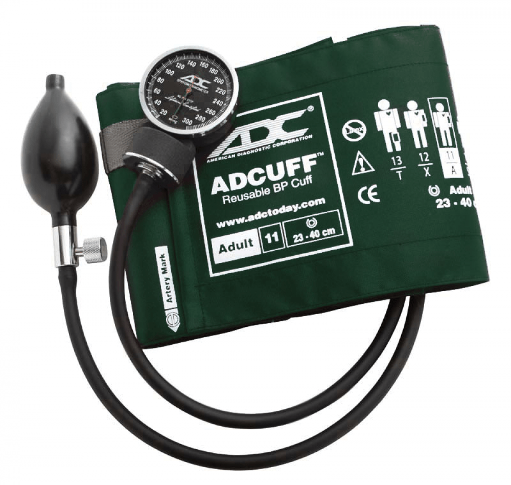 ADC Diagnostix 720 Pocket Aneroid Sphygmomanometer-Adult