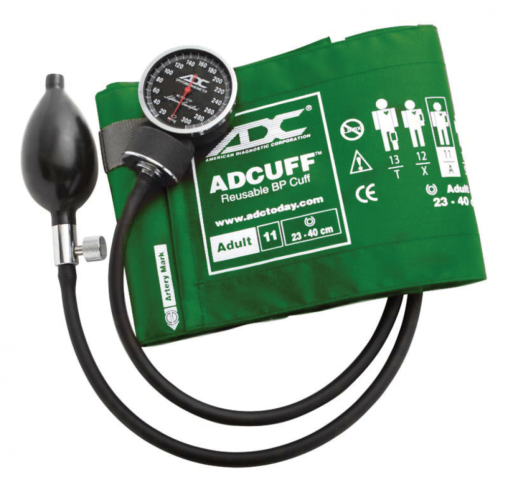 ADC Diagnostix 720 Pocket Aneroid Sphygmomanometer-Adult