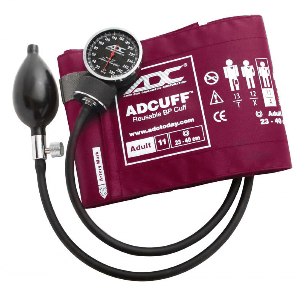 ADC Diagnostix 720 Pocket Aneroid Sphygmomanometer-Adult