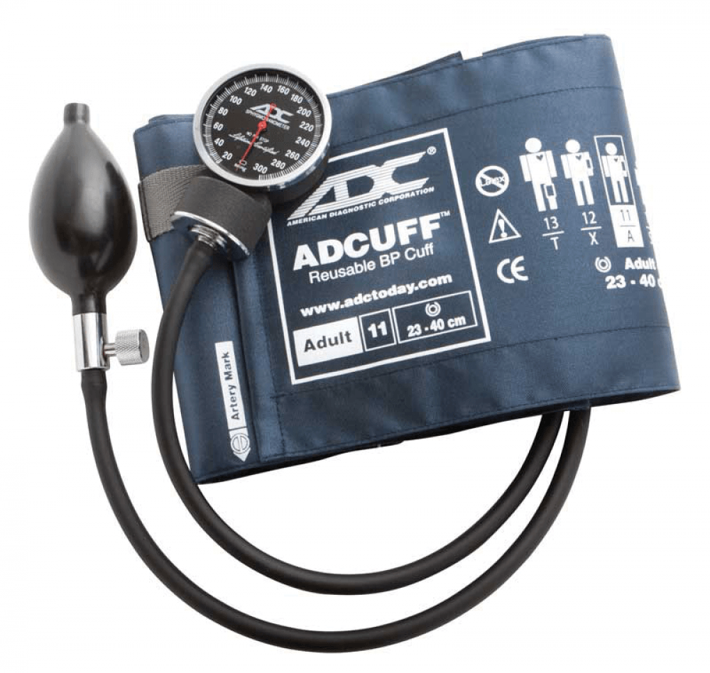ADC Diagnostix 720 Pocket Aneroid Sphygmomanometer-Adult