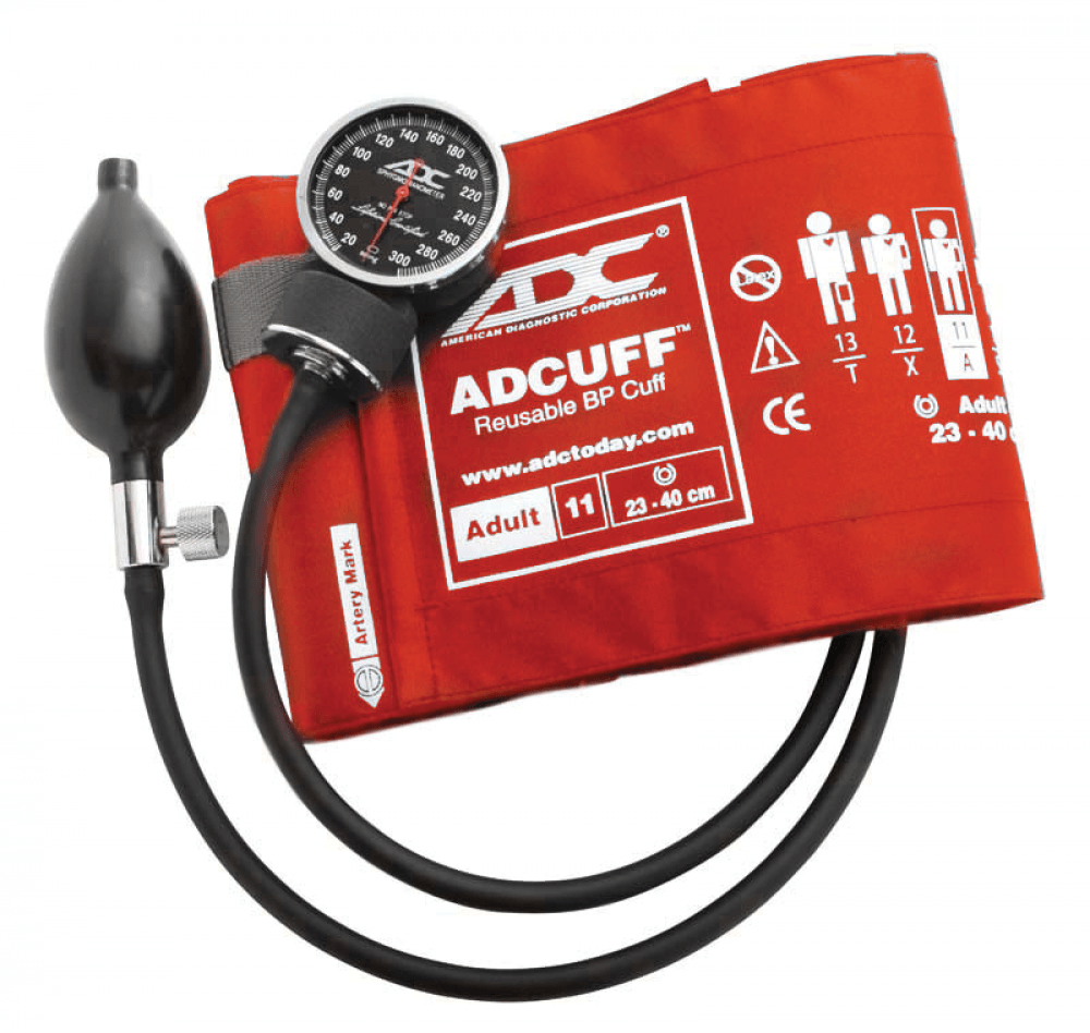 ADC Diagnostix 720 Pocket Aneroid Sphygmomanometer-Adult