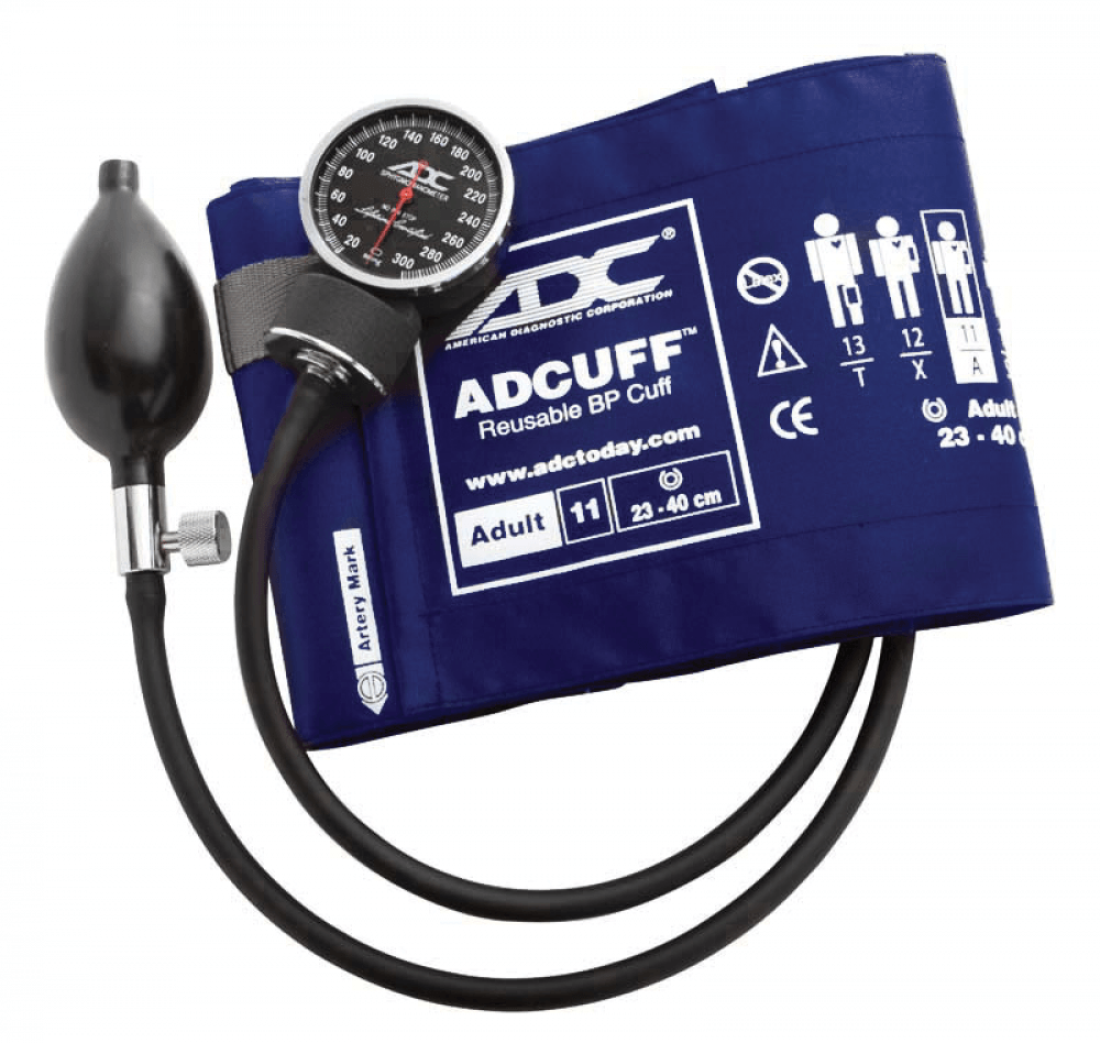 ADC Diagnostix 720 Pocket Aneroid Sphygmomanometer-Adult