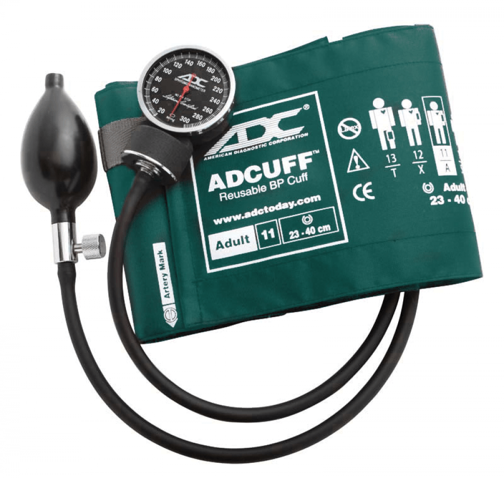 ADC Diagnostix 720 Pocket Aneroid Sphygmomanometer-Adult