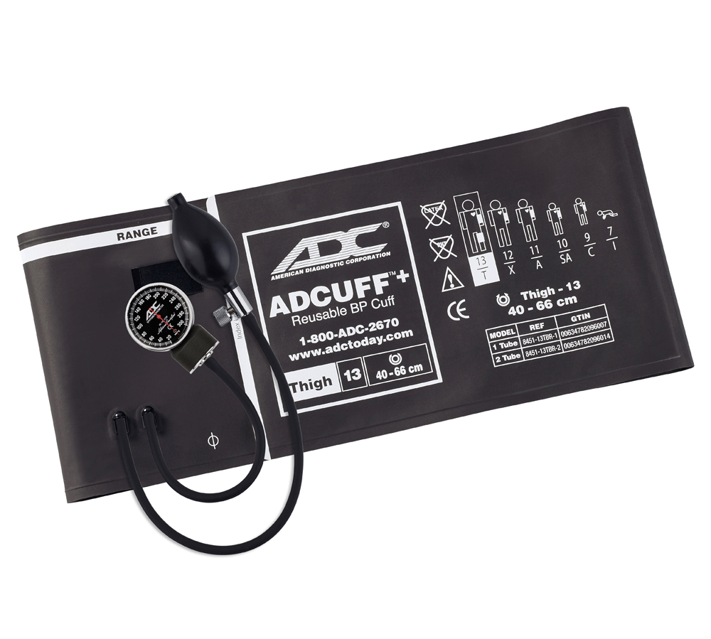 ADC Diagnostix 720  Pocket Aneroid Sphygmomanometer-Thigh