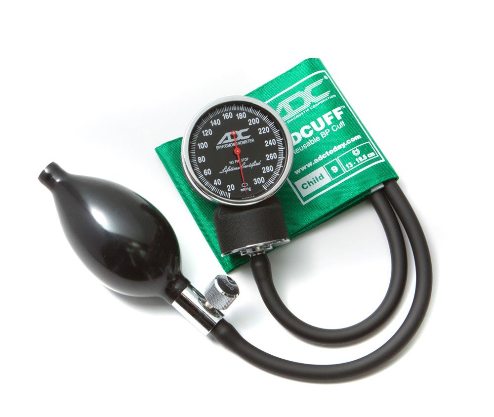 ADC Diagnostix 720 Pocket Aneroid Sphygmomanometer-Child