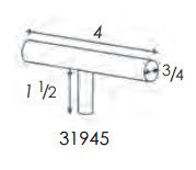 Therafin-31945-Joystick T-Bar Extension