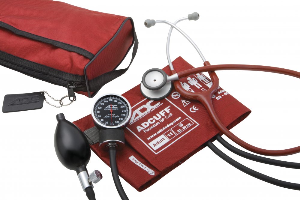 ADC Pros Combo V Pocket Aneroid Adscope-Lite Scope Kit