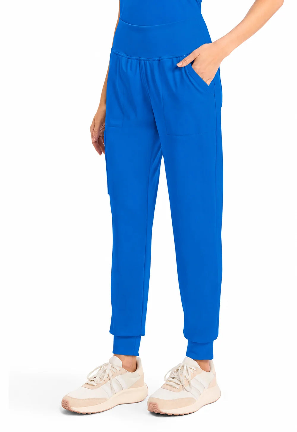 Cherokee Medical Achieve Women's 5-Pocket Pull-On Jogger Scrub Pant - Petite