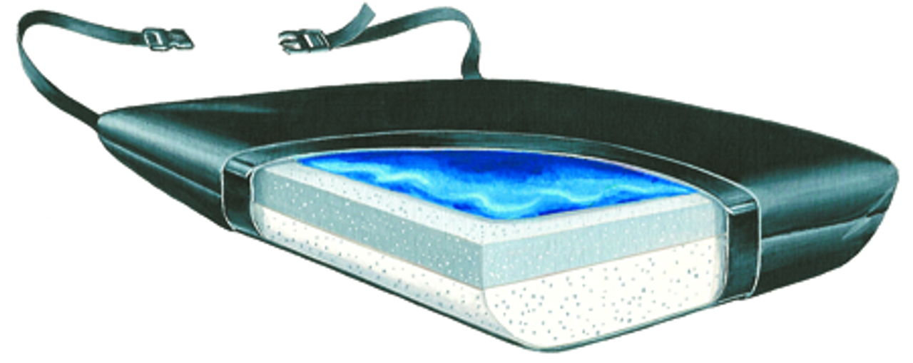Skil-Care Ultra Gel-Foam Thin-Line Vinyl Cushion w/LSI Cover