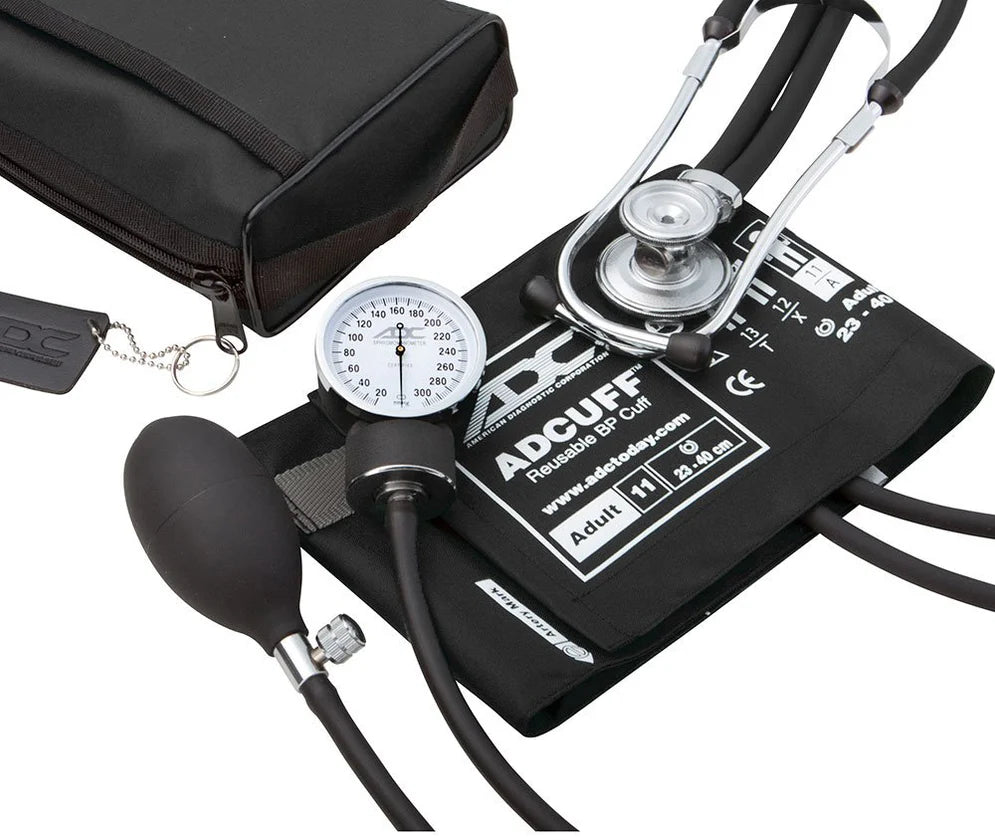 ADC Pro's Combo II 768-670 Pocket Aneroid/Dual Head Scope Kit