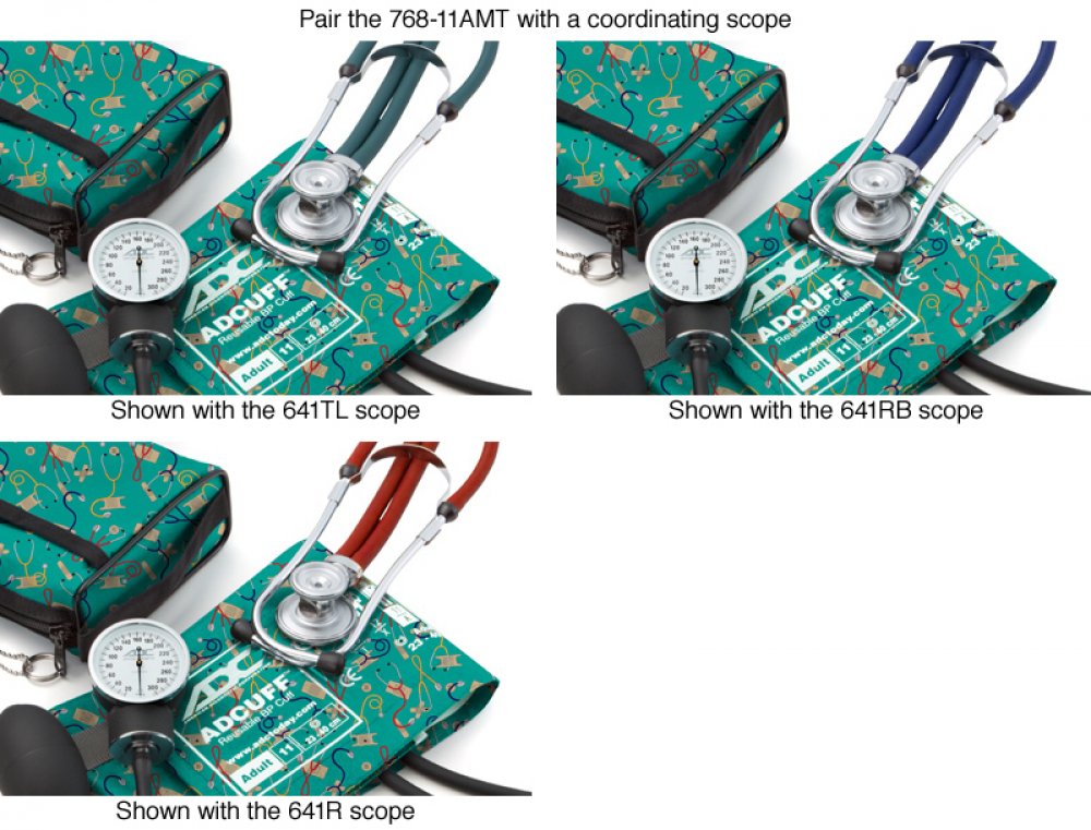 ADC Prosphyg 768 Pocket Aneroid Sphygmomanometer-Adult