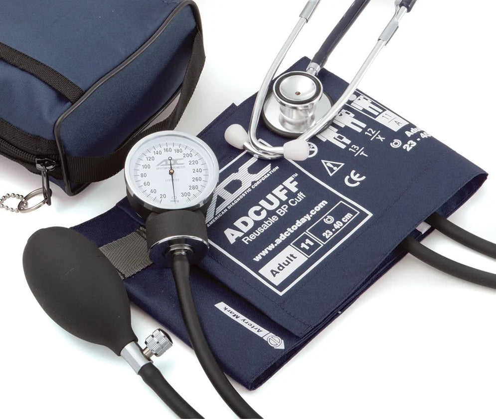 ADC Pro's Combo II 768-670 Pocket Aneroid/Dual Head Scope Kit