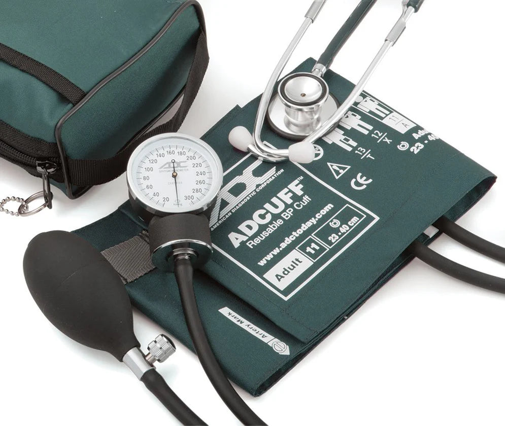 ADC Pro's Combo II 768-670 Pocket Aneroid/Dual Head Scope Kit
