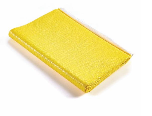 Graham Medical-77700 Emergency Blanket, Tissue/Poly, Yellow/White, 56" x 90" (24/cs)