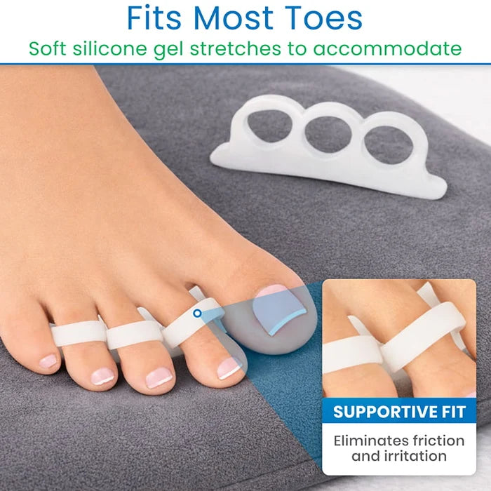 Vive Health-INS1044WHT 3-Loop Hammer Toe Splint