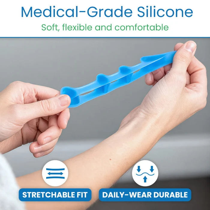 Vive Health-INS1059BLUS Ergonomic Toe Separators - Small