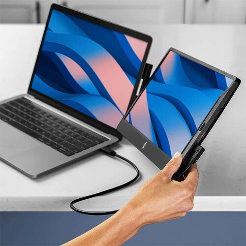 Luxor SideTrak Swivel HD Attachable Portable Monitor