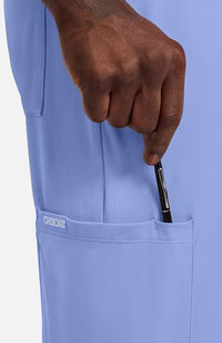 Cherokee Medical Men's 5 Pocket Straight Leg Scrub Pant - Short