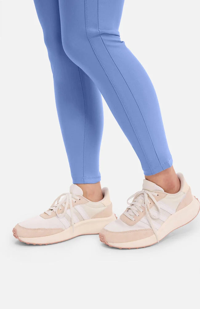 Cherokee Medical Women's Mid Rise Tapered Leg Drawstring Scrub Pant, Petite