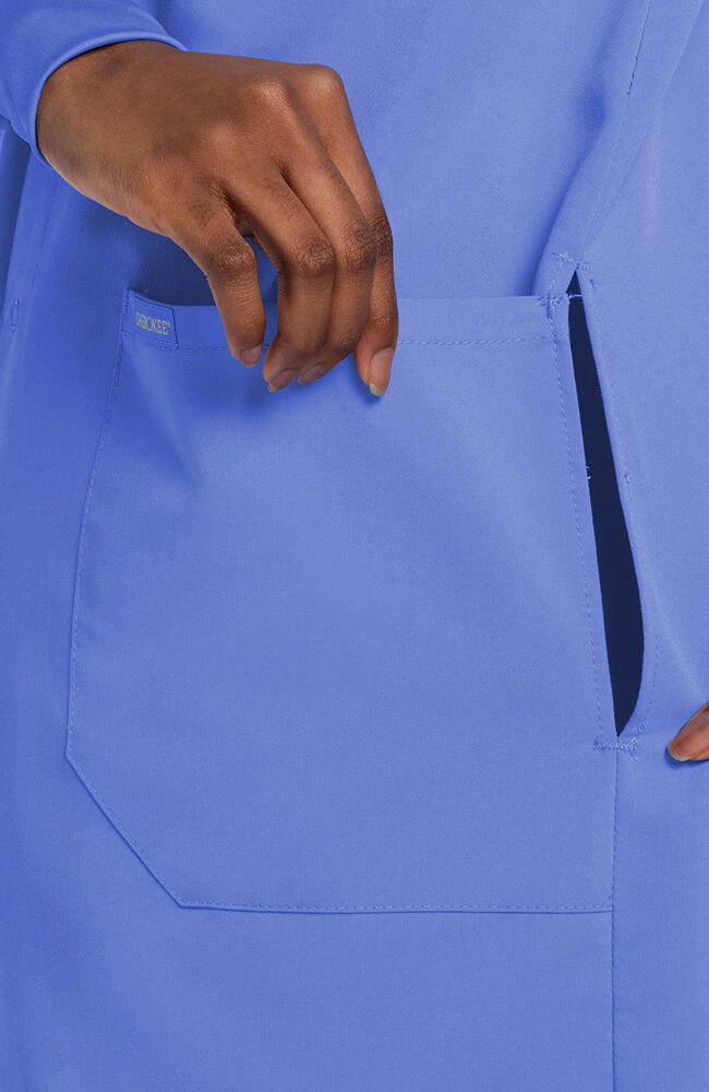 Cherokee Medical PROJECT LAB Unisex 40" Snap Front Lab Coat
