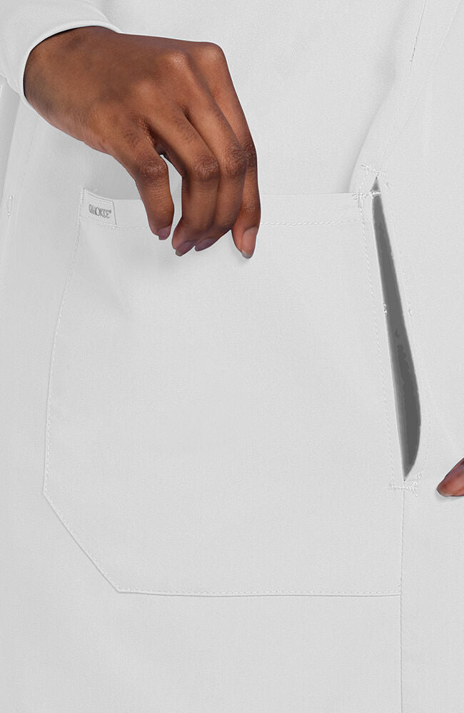 Cherokee Medical PROJECT LAB Unisex 40" Snap Front Lab Coat
