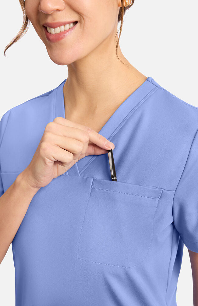 Cherokee Medical ACHIEVE Women's Tuck-In V-Neck Scrub Top