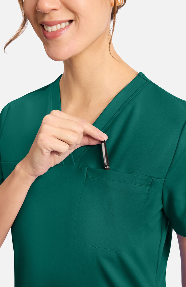 Cherokee Medical ACHIEVE Women's Tuck-In V-Neck Scrub Top