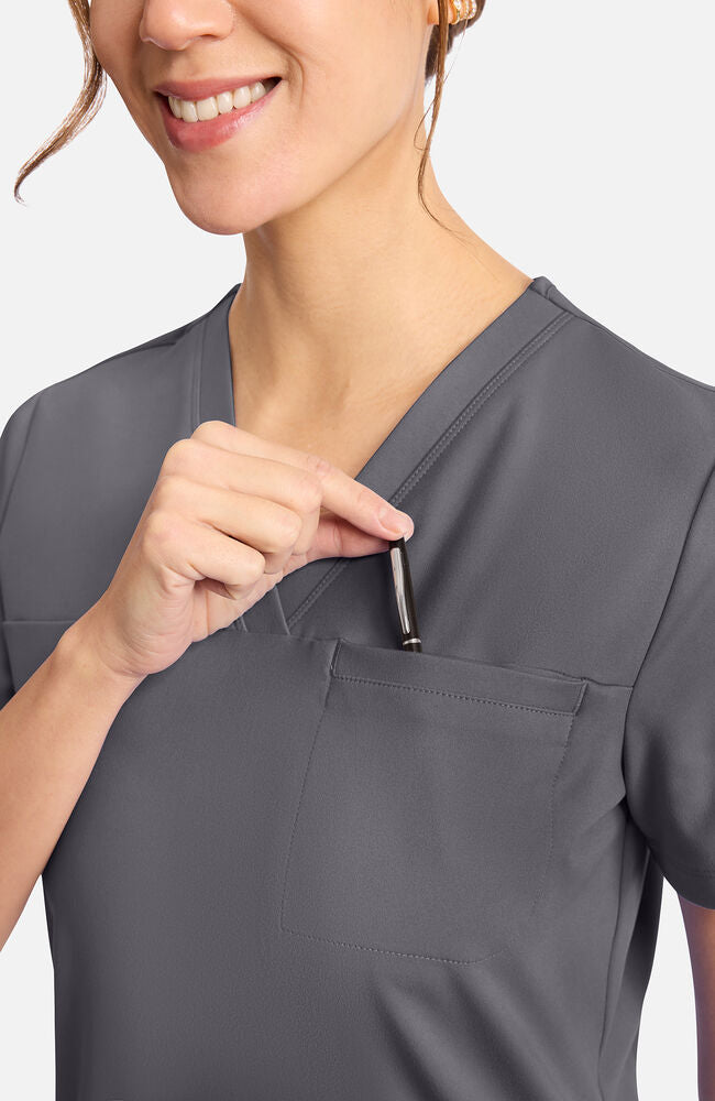 Cherokee Medical ACHIEVE Women's Tuck-In V-Neck Scrub Top