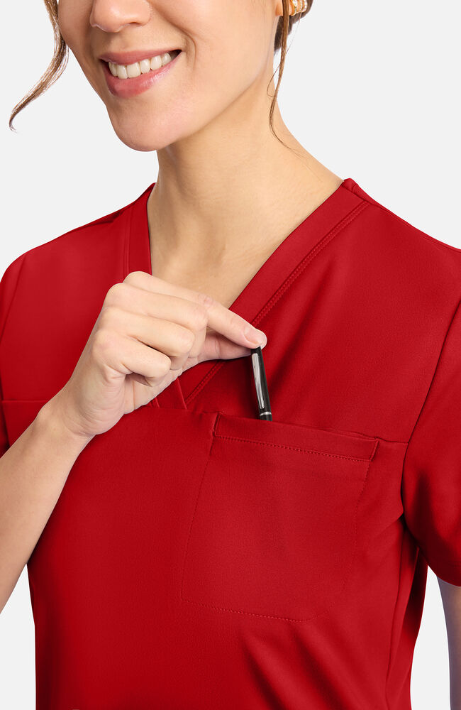 Cherokee Medical ACHIEVE Women's Tuck-In V-Neck Scrub Top