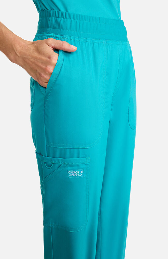 Cherokee Medical Women's Mid Rise Jogger Scrub Pant - Tall