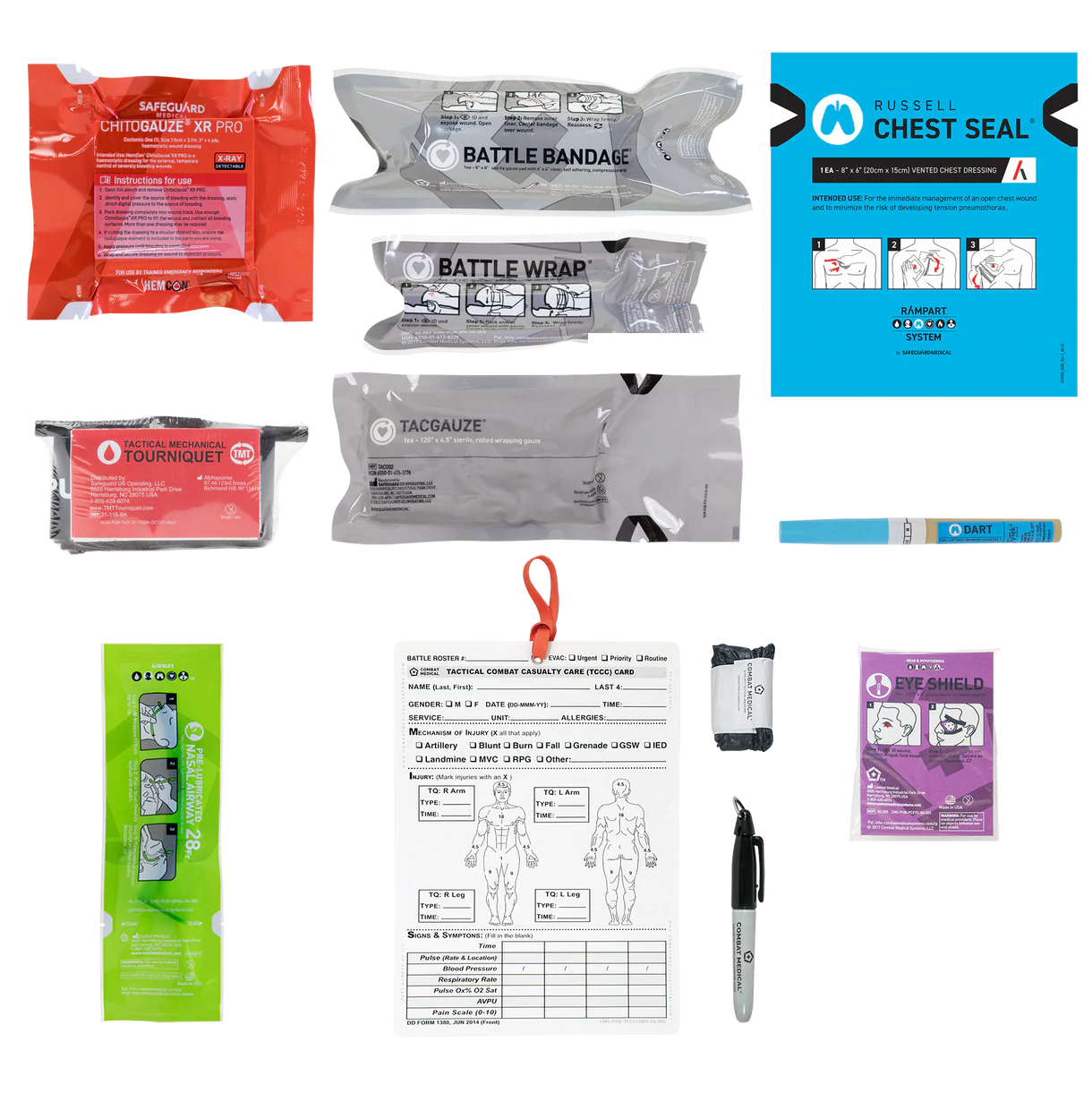 Safeguard Medical MOJO RAMPART™ IFAK Resupply