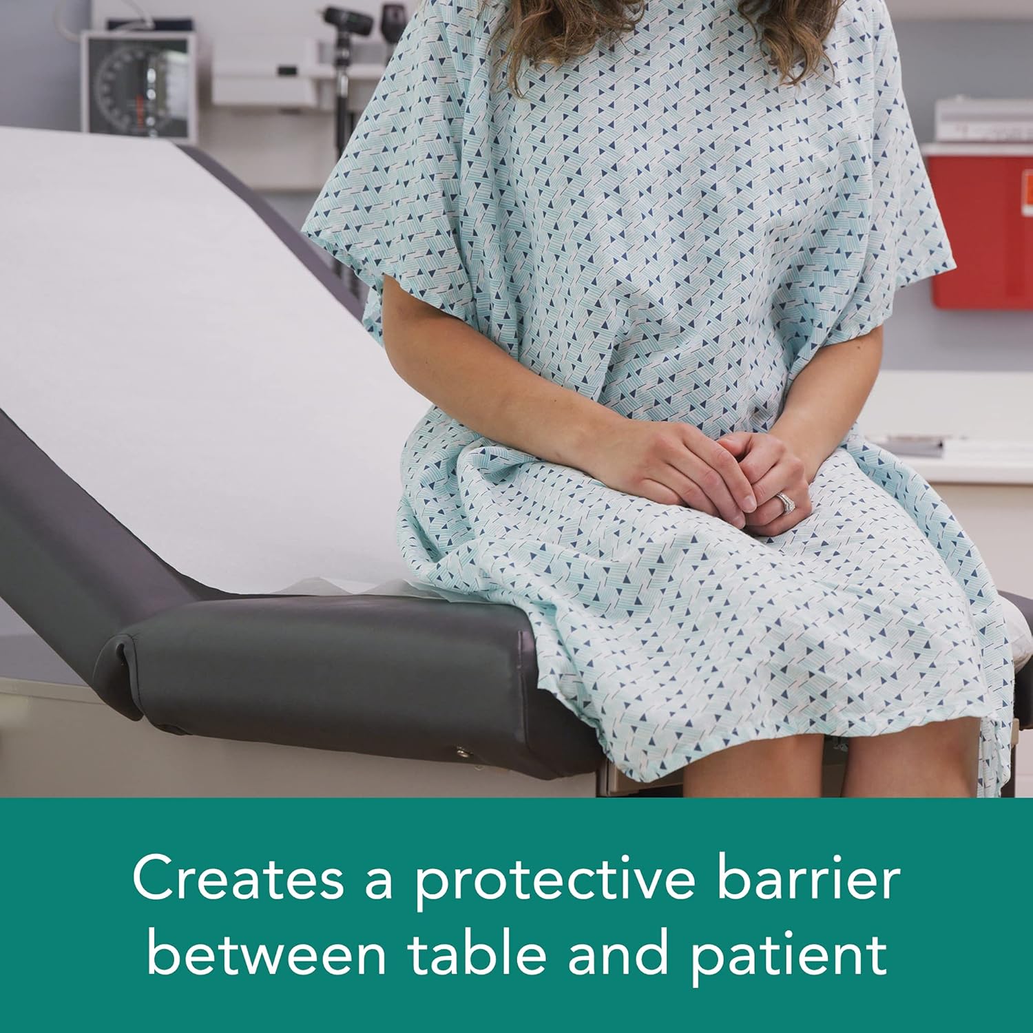 TIDI Products Exam Table Barriers, Smooth Rolls