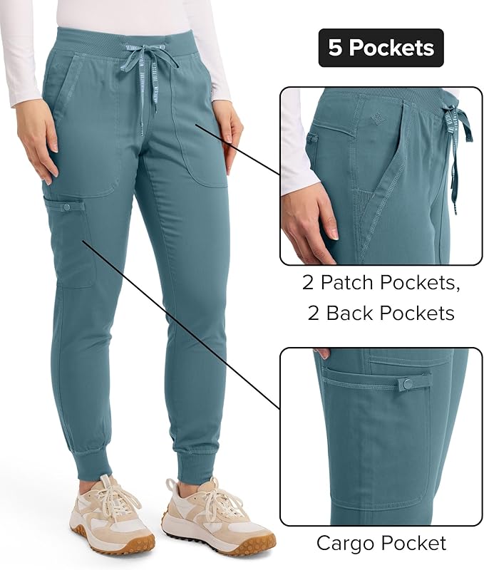 Med Couture Women's Touch Jogger Yoga Pant - Regular