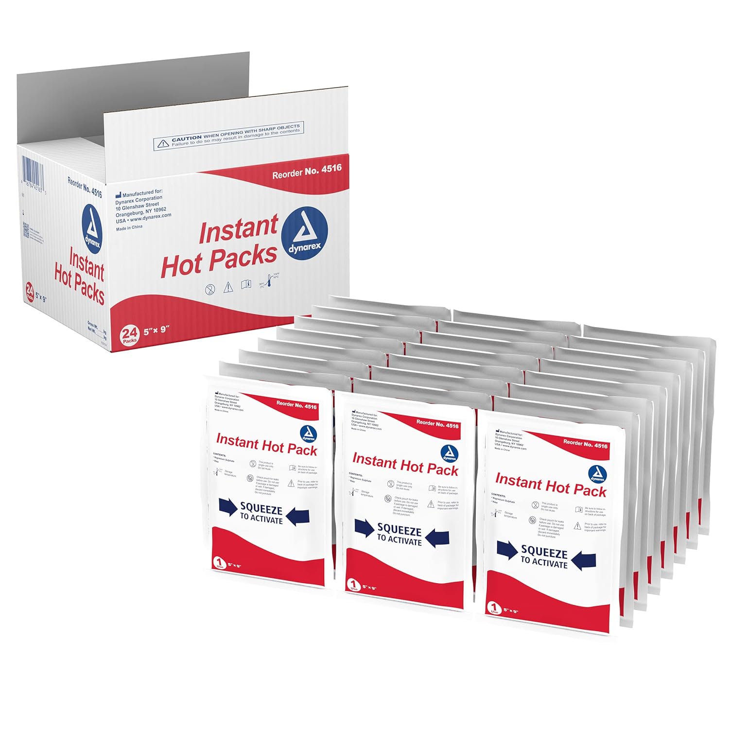 Dynarex-4516 Instant Hot Pack (24/cs)