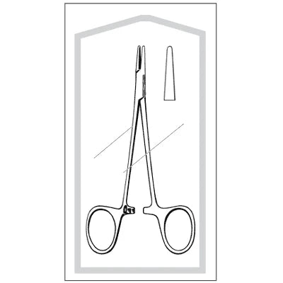 Sklar-96-2586 Econo Webster Needle Holder, 5 1/4", Smooth, Sterile, 50/cs