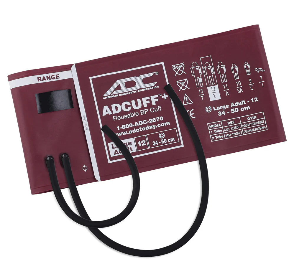ADCUFF+, 1 pc Cuff, 2 Tube