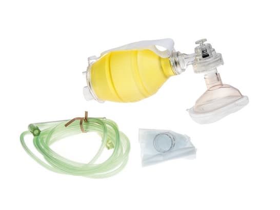 LAERDAL-845223 The BAG Disposable Resuscitator Child w/ Mask #2 12PK